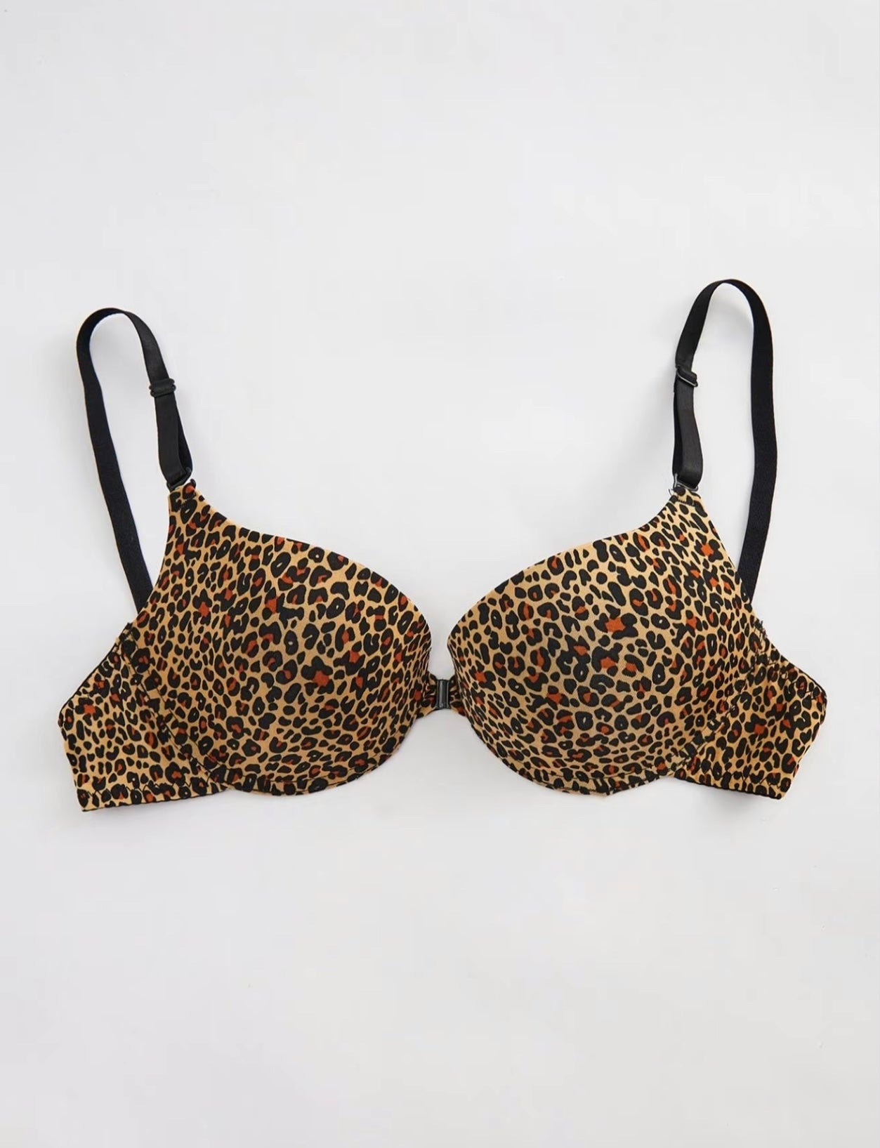 Women’s Push-Up Bra 5-Pack – Elegant, Casual, Adjustable Strap, Breathable, Comfortable Fit for All Seasons