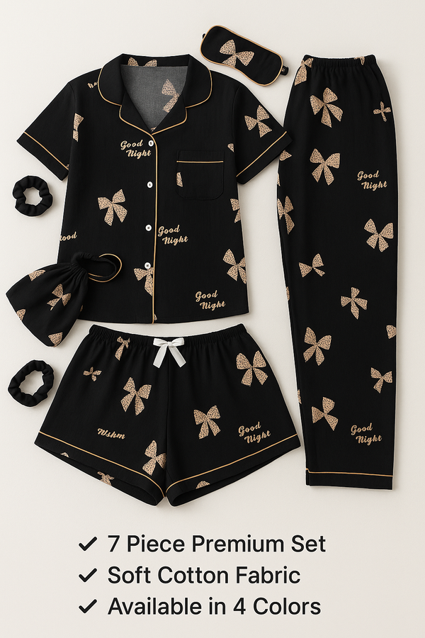 "7 Piece Nightwear Set"