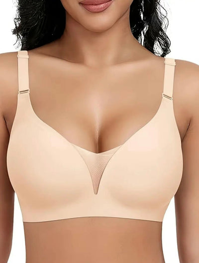 Women’s Wireless Seamless Triangle Bra – Soft, Breathable, Adjustable, Everyday Comfort Lingerie