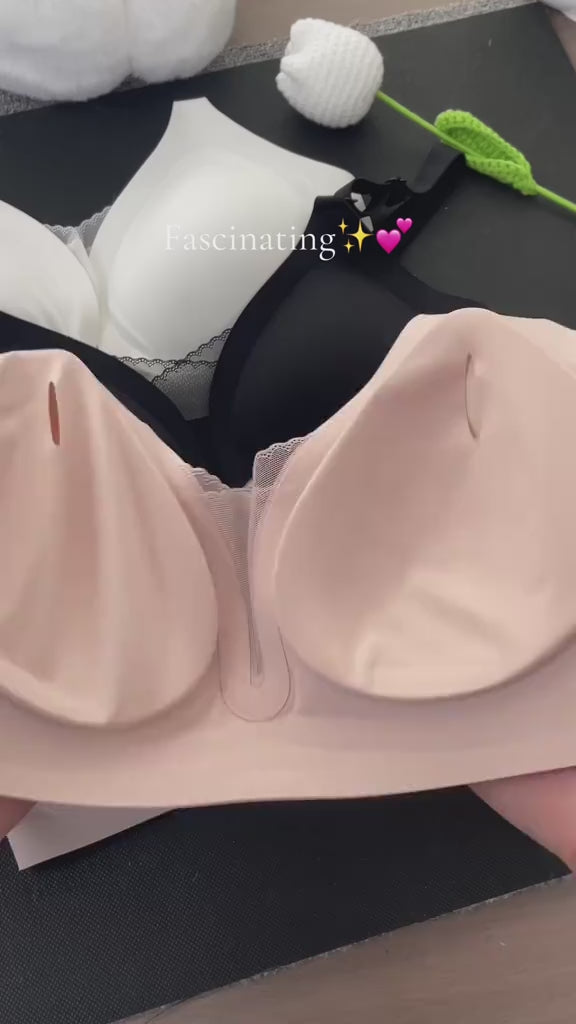 Women’s Wireless Seamless Triangle Bra – Soft, Breathable, Adjustable, Everyday Comfort Lingerie